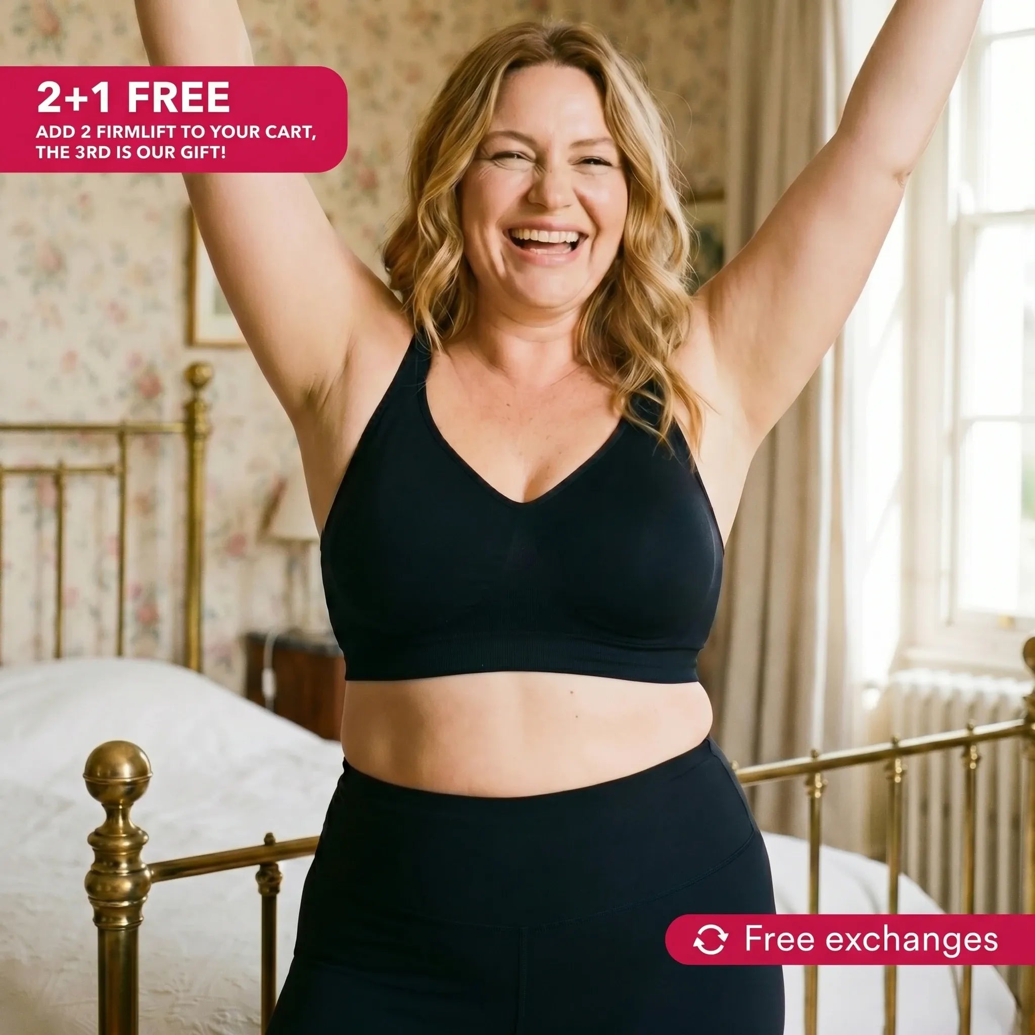 ComfortLift™ | Lifted Shape, All-Day Ease